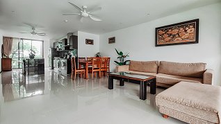Dining and kitchen area