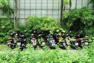 Motorbike parking